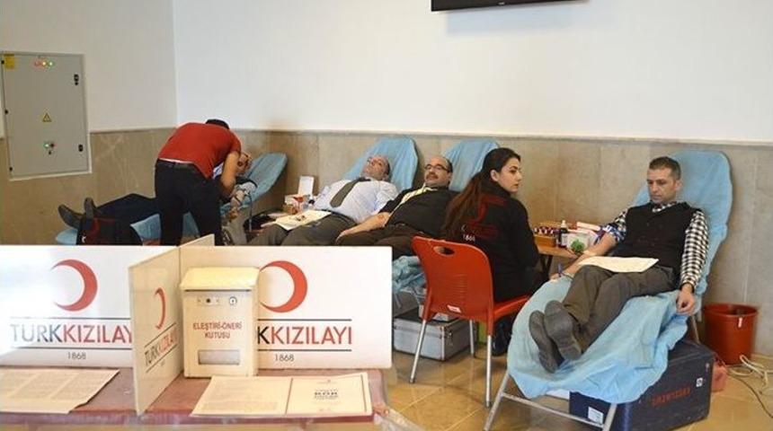 Dap Ve T&uuml;ik Personelinden Kızılay&rsquo;a Kan Bağışı