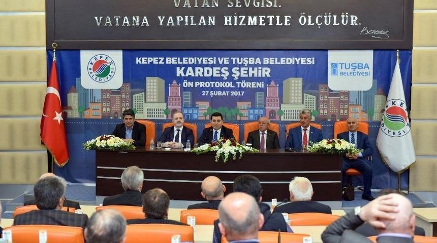 Kepez Ve Tuşba Kardeş Oldu