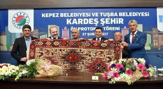 Kepez Ve Tuşba Kardeş Oldu