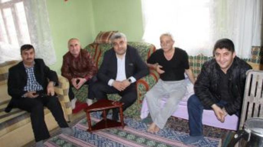 Hisarcık Belediye Başkanı &Ccedil;alışkan&rsquo;dan Hasta Ziyareti