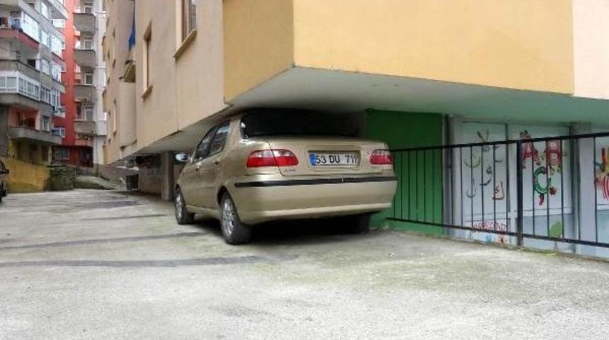 Rizeli Şof&ouml;r&uuml;n Park Yeri G&ouml;renleri Şaşırttı