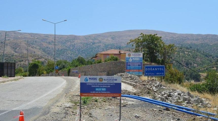 Doğanyol’un İçme Suyu Ve Kanalizasyon Altyapısı Tamamen Yenilendi