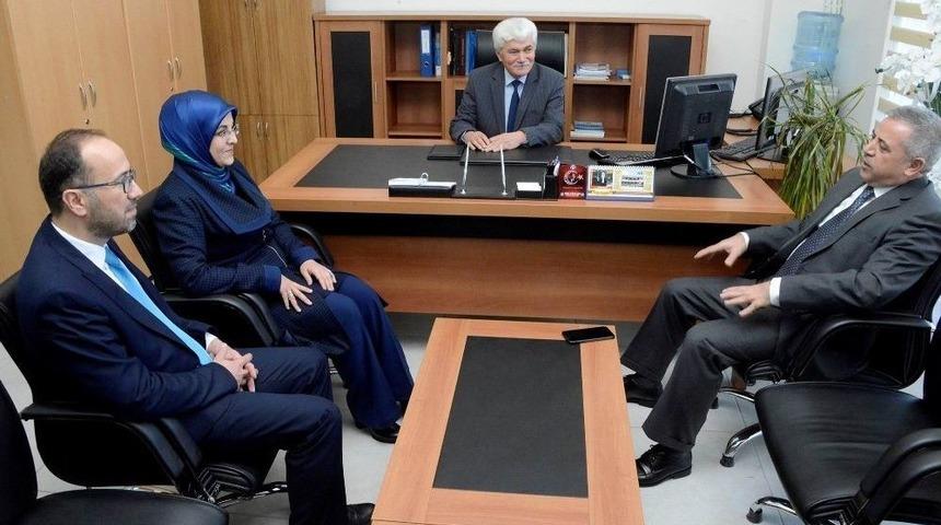 Kaymakam &Ccedil;elik Ve Başkan Toru&rsquo;dan Ziyaret