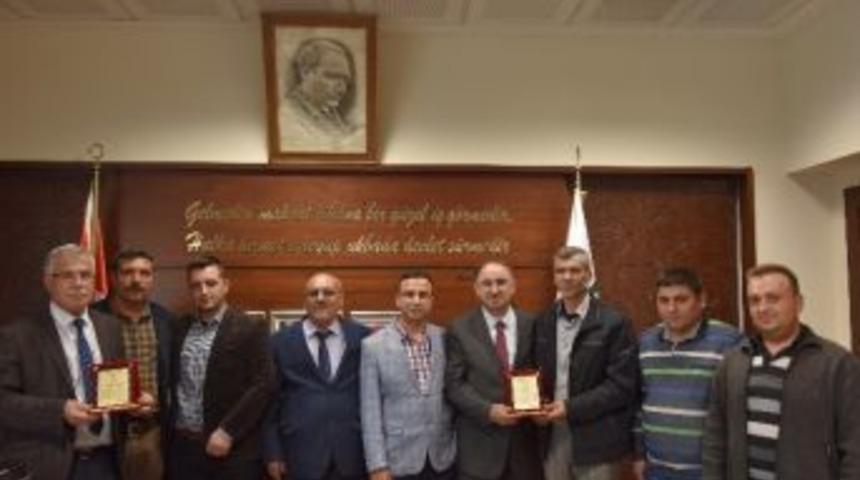 Eğitimcilerden Kurtulan&rsquo;a Teşekk&uuml;r Ziyareti