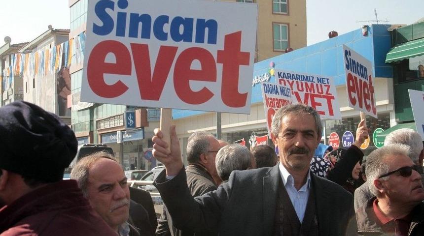 28 Şubat Sincan&rsquo;da Protesto Edildi