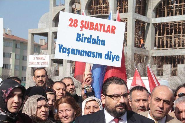 28 Şubat Sincan’da Protesto Edildi