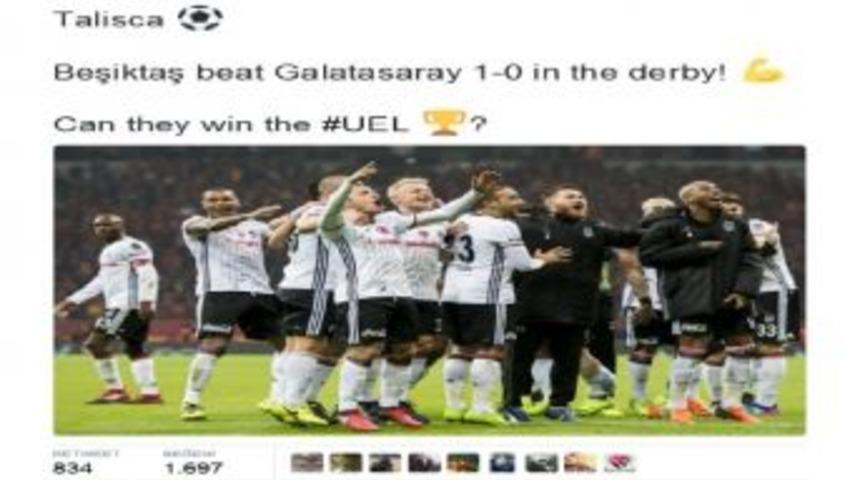 Uefa, Beşiktaş&rsquo;ı Tebrik Etti