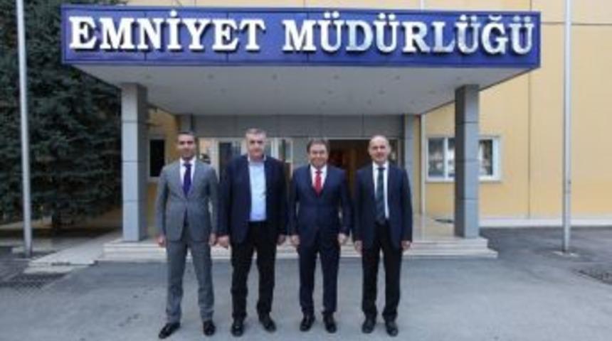 Başkan To&ccedil;oğlu&rsquo;ndan Emniyet M&uuml;d&uuml;r&uuml;ne Ziyaret
