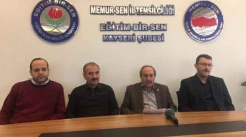 Eğitim Bir Sen Kayseri Şube Başkanı Kalkan, "28 Şubat &Uuml;rettiği Mağduriyetler Giderildiğinde Sona Ermiş Olacak"