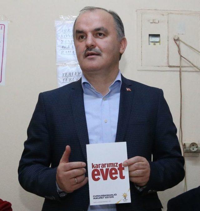 Başkan Gürlesin’den ‘evet’ Kampanyası