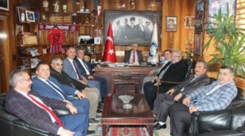 &Ccedil;aycuma Muhtarlar Derneği&rsquo;nden Gmis&rsquo;e Ziyaret