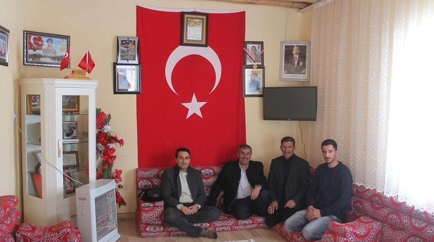 Saray Belediye Başkan Vekili Bayır&rsquo;dan Şehit Ailelerine Ziyaret