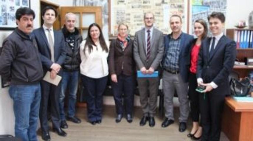 Ab Konsolos Temsilcileri Kgd&rsquo;yi Ziyaret Etti