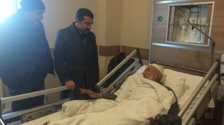 Ak Parti İl Başkanı &Ccedil;alkın&rsquo;dan Hasta Ziyareti!