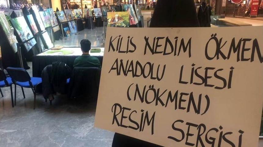 Nedim Ökmen Anadolu Lisesinden Resim Sergisi