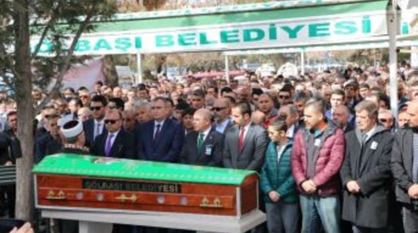 Gölbaşı Eski Belediye Başkan Yardımcısı Bölük, Son Yolculuğuna Uğurlandı