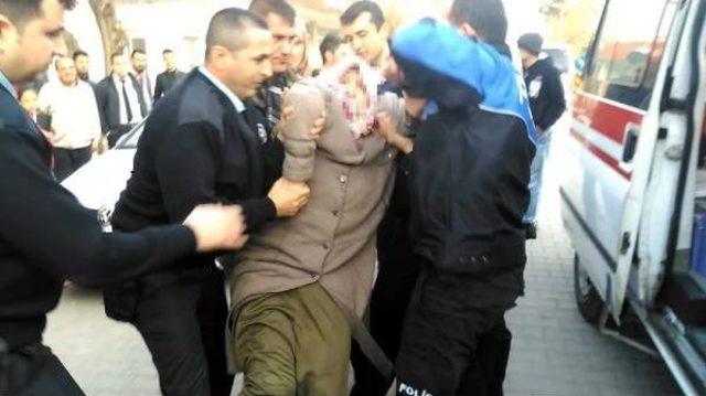 &Ccedil;ocuğunun Velayetini Kaybeden Kadın Sinir Krizi Ge&ccedil;irdi 2