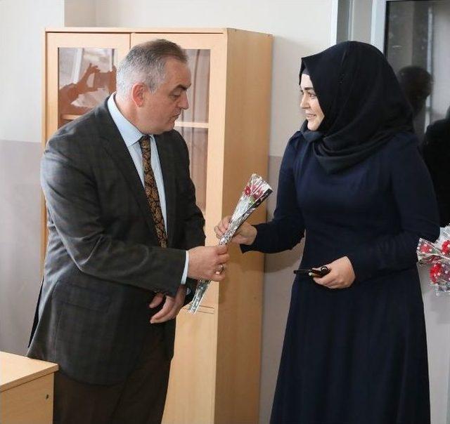 Başkan Aydın&rsquo;dan &rsquo;&ouml;ğretmeler G&uuml;n&uuml;&rsquo; Ziyaretleri 2