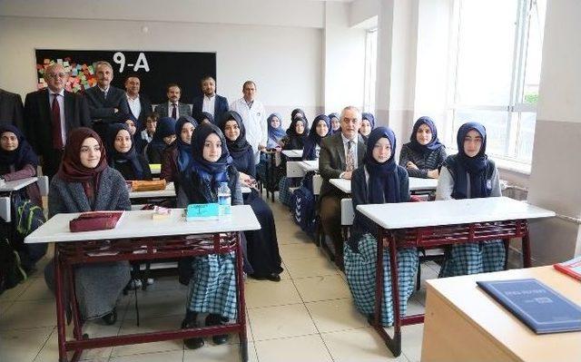 Başkan Aydın&rsquo;dan &rsquo;&ouml;ğretmeler G&uuml;n&uuml;&rsquo; Ziyaretleri 3