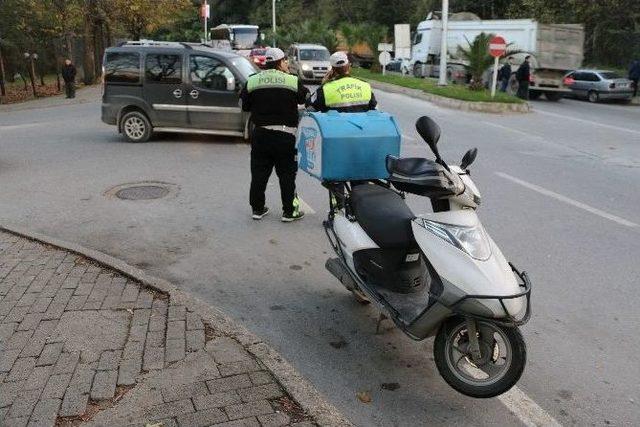 İlacını Almayı Unutunca Motosikletiyle Kaza Yaptı