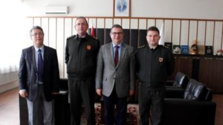 Komutanlardan Salihli Myo&rsquo;ya Ziyaret