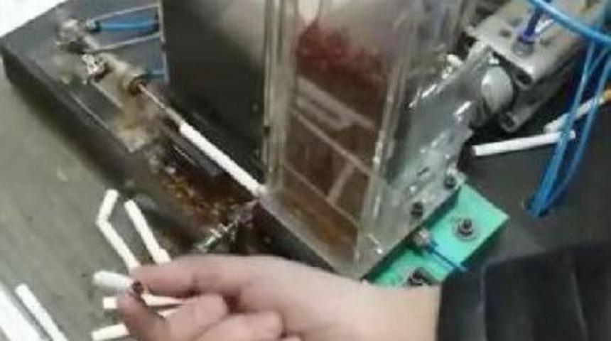 Konya'da Ka&ccedil;ak Sigara Imalathanesine Baskın