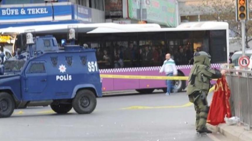 Okmeydanı'nda Ş&uuml;pheli Paket Alarmı (2)