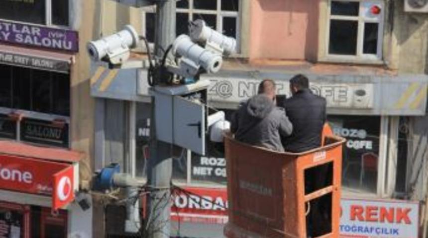 Hakkari&rsquo;de Mobese Kameraları Onarıldı