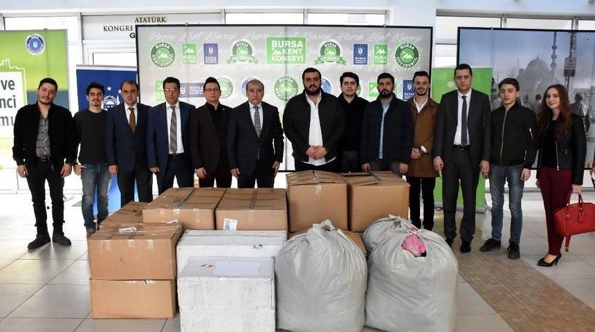 Bursa&rsquo;dan Van&rsquo;a Yardım Eli