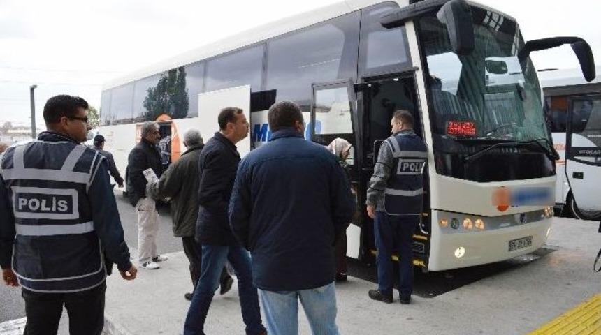 Otob&uuml;s Terminalinde G&uuml;venlik Uygulaması