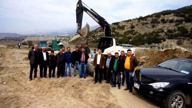 Buldan Barajında Kapalı Sistem Çalışmalarına Başlandı