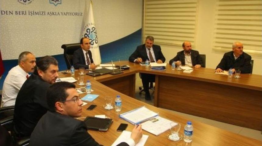 Başkan Altay, Mahalle Muhtarlarıyla G&ouml;r&uuml;şt&uuml;