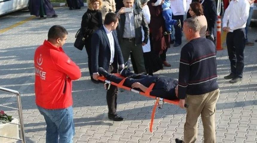 Akhisar Diş Sağlığı Merkezinde Yangın Tatbikatı