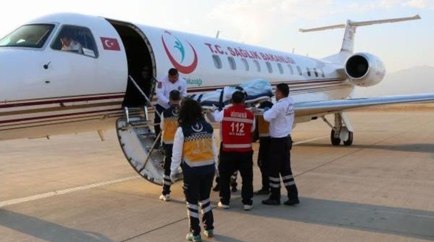 Ambulans U&ccedil;akla Ayvalık'tan Samsun'a Sevk Edildi