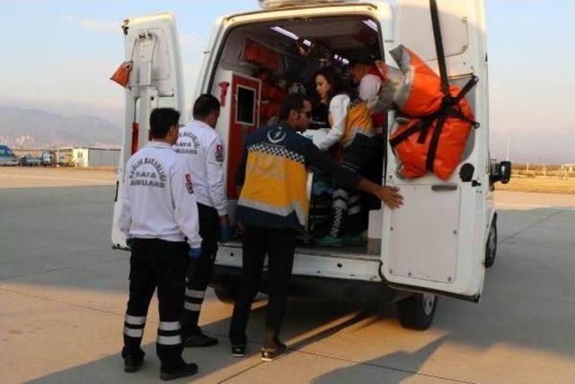 Ambulans Uçakla Ayvalık'tan Samsun'a Sevk Edildi