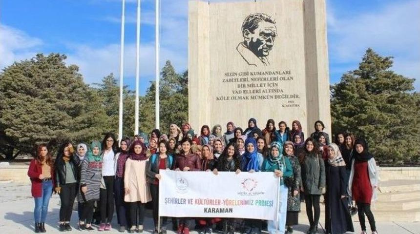 Karamanlı Gen&ccedil;ler Mersin&rsquo;i Gezdi