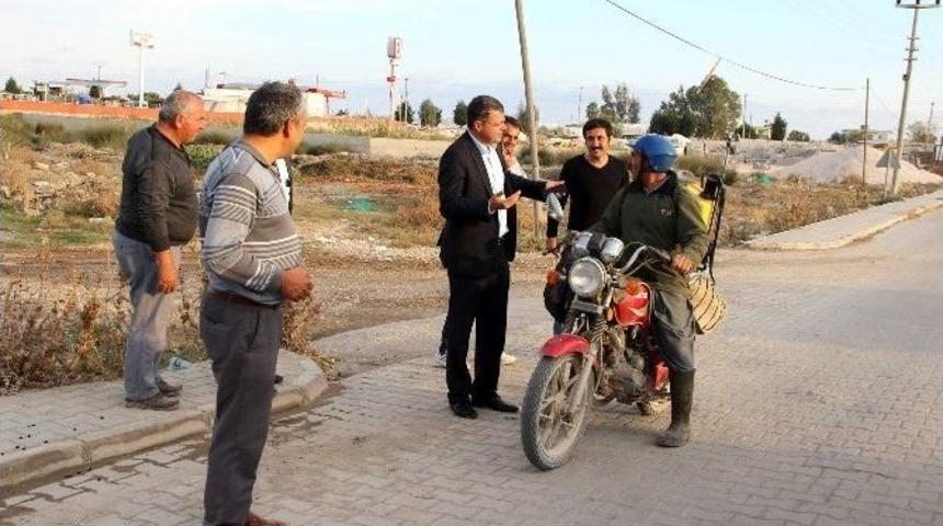Başkan Turgut, &ldquo;alt Yapısı Tamamlanan Yollar Asfaltlanacak&rdquo;