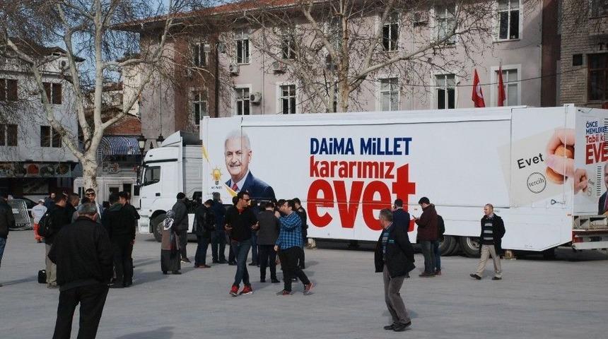 Tokat&rsquo;ta Başbakan Mitingi Hazırlıkları