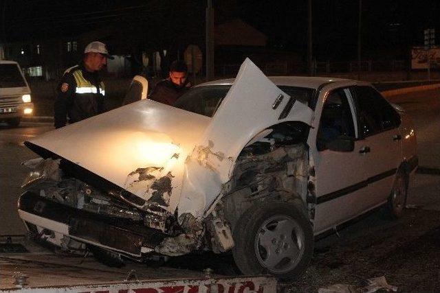 Elazığ’da Trafik Kazası: 1 Yaralı