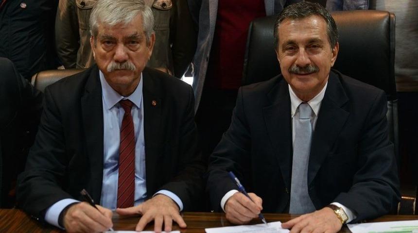 Başkan Ata&ccedil;, Disk İle S&ouml;zleşmeyi İmzaladı