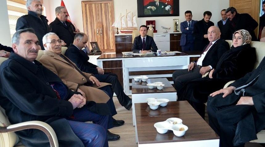 Milletvekili Ilıcalı &Ccedil;at&rsquo;ta Ziyaretlerde Bulundu