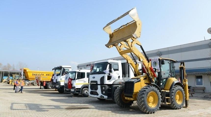 İneg&ouml;l Belediyesi Ara&ccedil; Parkurunu G&uuml;&ccedil;lendiriyor