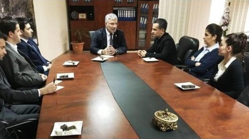 Şehir Plancıları&rsquo;ndan Başkan Vekili &Ouml;zak&rsquo;a Ziyaret