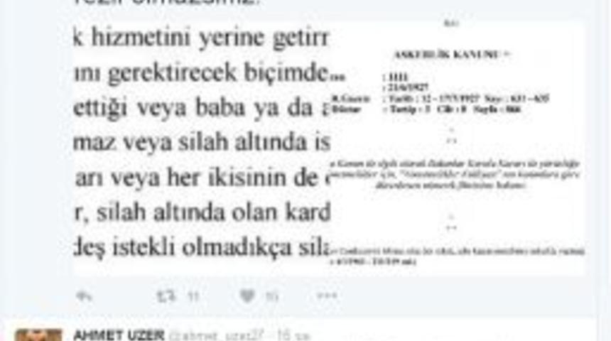 Milletvekili Uzer&rsquo;den Kılı&ccedil;daroğlu&rsquo;na Tepki