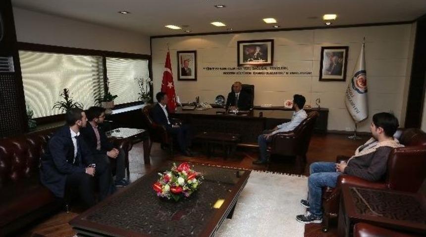 Alperen Ocaklarından Başkan Osman Zolan&rsquo;a Ziyaret