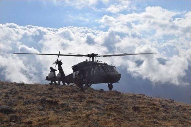 Bitlis Sehi Ormanları Bölgesinde Pkk'ya Dev Operasyon