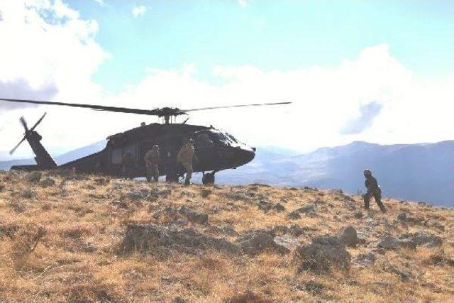 Bitlis Sehi Ormanları Bölgesinde Pkk'ya Dev Operasyon