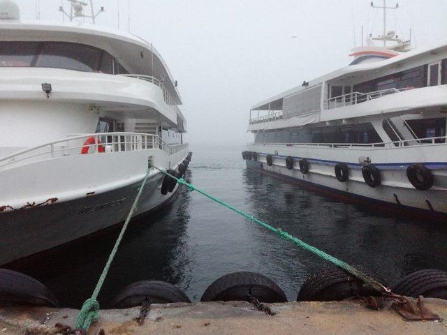 İstanbul’da Deniz Ulaşımına Sis Engeli