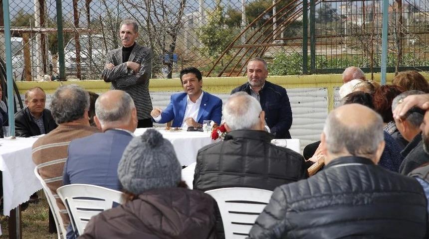 Başkan Gen&ccedil;, Yeşilbayır Mahalle Sakinleriyle Buluştu