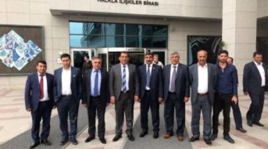 Başkan Atilla, Heyeti İle Birlikte Ankara&rsquo;da &Ouml;nemli Temaslarda Bulundu